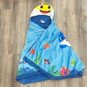Baby Shark Hooded Towel/ Blanket